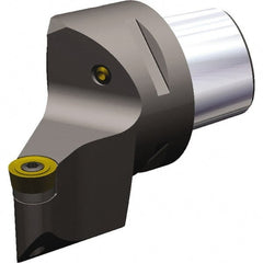 Kennametal - Right Hand Cut, Size PSC63, RC.. 1204M0 Insert Compatiblity, External Modular Turning & Profiling Cutting Unit Head - 45mm Ctr to Cutting Edge, 65mm Head Length, Through Coolant, Series PSC - Exact Tooling