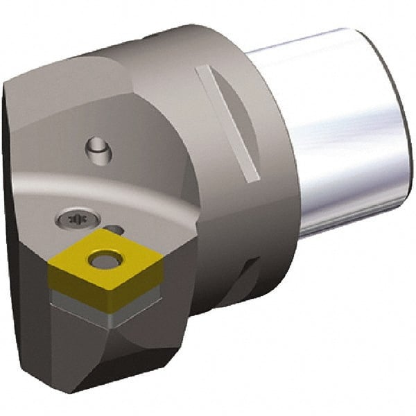 Kennametal - Left Hand Cut, Size PSC63, SN.. 190612 & SN.. 643 Insert Compatiblity, Internal Modular Turning & Profiling Cutting Unit Head - 45mm Ctr to Cutting Edge, 65mm Head Length, Through Coolant, Series PSC - Exact Tooling