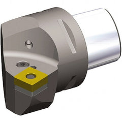 Kennametal - Right Hand Cut, Size PSC63, SN.. 190612 & SN.. 643 Insert Compatiblity, Internal Modular Turning & Profiling Cutting Unit Head - 45mm Ctr to Cutting Edge, 65mm Head Length, Through Coolant, Series PSC - Exact Tooling
