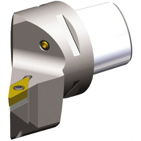 Kennametal - Right Hand Cut, Size PSC63, VB.. 1604 & VB.. 332 Insert Compatiblity, Internal Modular Turning & Profiling Cutting Unit Head - 45mm Ctr to Cutting Edge, 65mm Head Length, Through Coolant, Series PSC - Exact Tooling