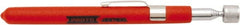 Proto - 5-1/2" Long Magnetic Retrieving Tool - 1.5 Lb Max Pull, 25-1/2" Collapsed Length, Steel Coil/Plastic - Exact Tooling