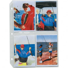 C-LINE - 50 Piece Clear Photo Albums Accessories-Pages - 11-1/4" High x 8.13" Wide - Exact Tooling