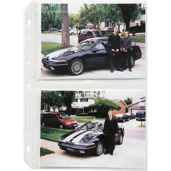 C-LINE - 50 Piece Clear Photo Albums Accessories-Pages - 11-1/4" High x 8.13" Wide - Exact Tooling