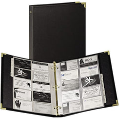Samsill - Ebony Business Card/ID Protectors - 11.13" High x 10-1/4" Wide - Exact Tooling