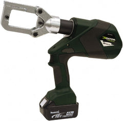 Greenlee - 6 Ton Electric Crimper - Includes 18V Li-Ion Battery, Charger, Carrying Case - Exact Tooling