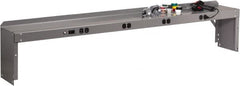 Tennsco - Steel Workbench & Workstation Riser - 10-1/2" Deep, Use with Tennsco Workbench - Exact Tooling