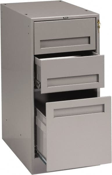 Tennsco - Steel Workbench & Workstation Drawer Cabinet - 24" Deep, Use with Tennsco Workbench - Exact Tooling