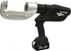 Greenlee - 15 Ton Electric Crimper - Includes Lithium-Ion Battery, Charger, Carrying Case - Exact Tooling