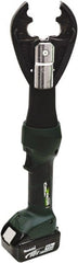 Greenlee - 6 Ton Electric Crimper - Includes Lithium-Ion Battery, Charger, Carrying Case - Exact Tooling