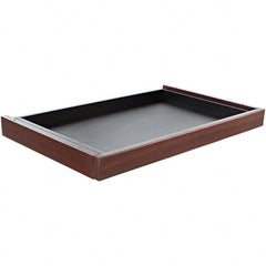 ALERA - Woodgrain Laminate Center Drawer Desk - 24-1/2" Wide x 15" Deep x 2" High, Mahogany - Exact Tooling