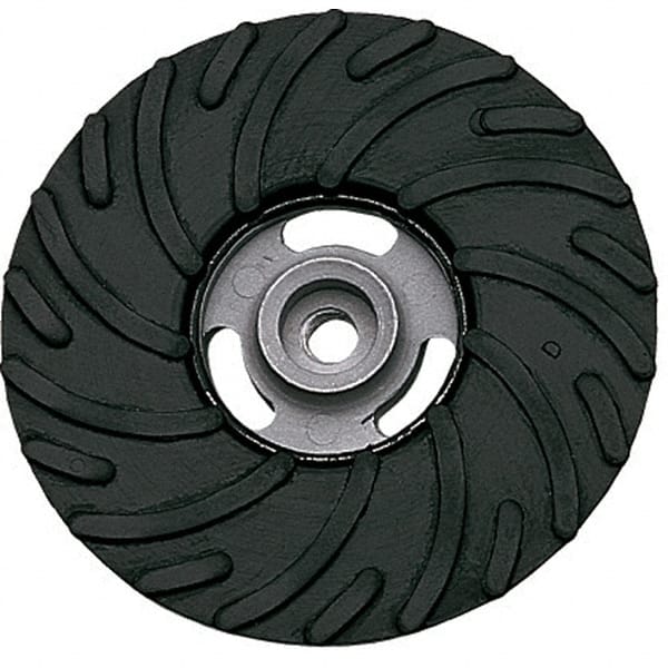 PFERD - 7" Diam Disc Backing Ribbed Backing Pad - 7,000 RPM - Exact Tooling