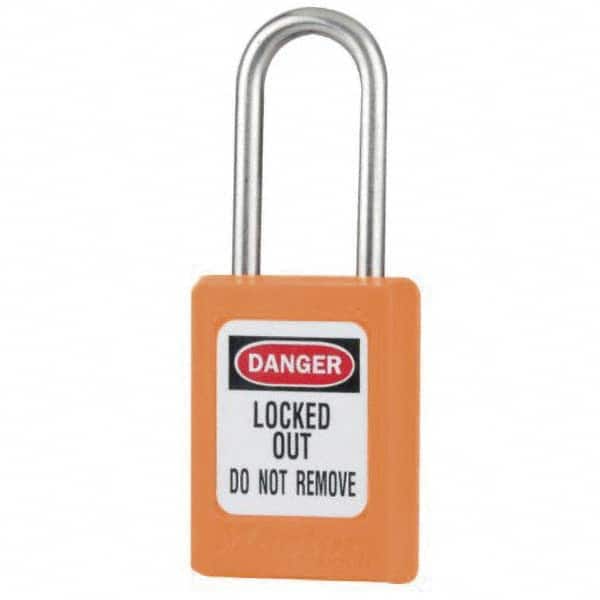 Master Lock - Lockout Padlocks Key Type: Keyed Different Key Retaining: Retaining Key - Exact Tooling