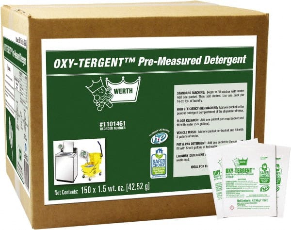 Werth Sanitary Supply - 1-1/2 oz Powder Laundry Detergent - Exact Tooling