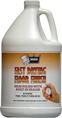 Werth Sanitary Supply - 1 Gal Plastic Bottle Floor Coating - Use on Resilient Tile, Vinyl Tile - Exact Tooling