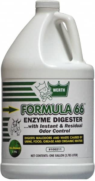 Werth Sanitary Supply - 1 Gal Bottle Odor Neutralizer - Liquid, Fresh Scent, Concentrated, Environmentally Safe - Exact Tooling
