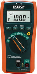 Extech - EX360, CAT IV, 1,000 VAC/VDC, Digital True RMS Multimeter - 40 mOhm, Measures Voltage, Capacitance, Frequency, Resistance - Exact Tooling
