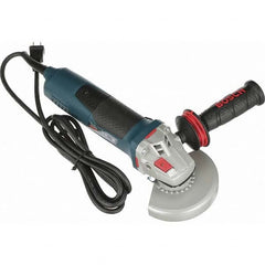 Bosch - 5" Wheel Diam, 11,500 RPM, Corded Angle & Disc Grinder - 5/8-11 Spindle, 120 Volts, 13 Amps - Exact Tooling