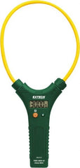 Extech - MA3018, CAT IV, Digital True RMS Clamp Meter with 18" Flex Jaws - 3000 AC Amps, Measures Current - Exact Tooling