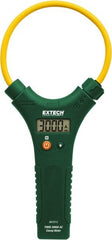Extech - MA3010, CAT IV, Digital True RMS Clamp Meter with 10" Flex Jaws - 3000 AC Amps, Measures Current - Exact Tooling
