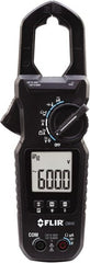 FLIR - CM46, CAT IV, Digital True RMS Auto Ranging Clamp Meter with 1.18" Clamp On Jaws - 600 VAC/VDC, 60 AC/DC Amps, Measures Voltage, Capacitance, Current, Frequency, Resistance, Temperature - Exact Tooling