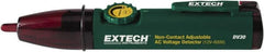Extech - 12 VAC to 600 VAC, Non-Contact Voltage Tester - Analog Display, LR44 Power Supply - Exact Tooling