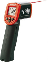 Extech - -50 to 600°C (-58 to 1,112°F) Infrared Thermometer - 12:1 Distance to Spot Ratio - Exact Tooling