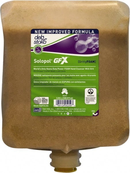 SC Johnson Professional - 3.25 L Dispenser Refill Foam Hand Cleaner with Grit - Hand Soap, Tan, Citrus Scent - Exact Tooling