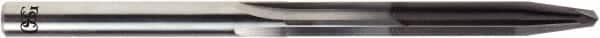 OSG - 4.86mm Reamer Diam, 1.881" Flute Length, Combo Drill & Reamer - 4" OAL, Right Hand Cut, Carbide, Diamond Finish - Exact Tooling