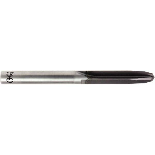 OSG - #11, 0.1915", 120° Point, Solid Carbide Straight Flute Drill Bit - Exact Tooling