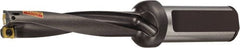 Sandvik Coromant - 96mm Max Drill Depth, 5.02703xD, 18.5mm Diam, Indexable Insert Drill - 2 Inserts, 25mm Shank Diam, Flange Shank - Exact Tooling