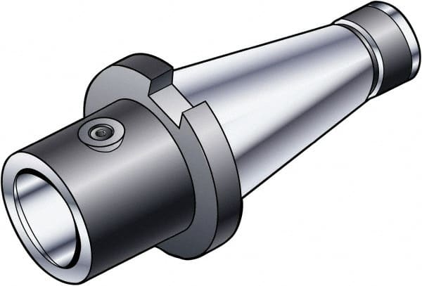 Sandvik Coromant - 81mm Max Drill Depth, 3xD, 26mm Diam, Indexable Insert Drill - 2 Inserts, C5 Modular Connection Shank - Exact Tooling