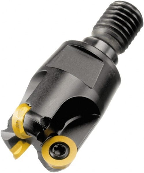 Sandvik Coromant - 20mm Cutting Diam, 5mm Max Depth of Cut, M10 Modular Connection, Indexable Copy End Mill - Screw Holding Method, R300-1032.. Insert Style, R300..Txx Toolholder, Through Coolant - Exact Tooling