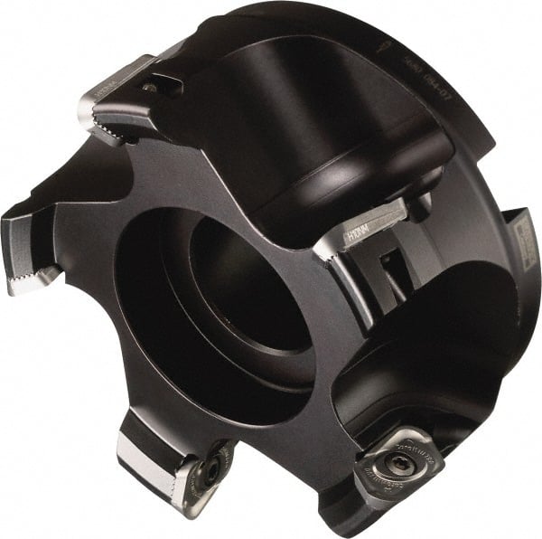 Sandvik Coromant - 4 Inserts, 50mm Cut Diam, 22mm Arbor Diam, 12mm Max Depth of Cut, Indexable Square-Shoulder Face Mill - 90° Lead Angle, 50mm High, R790-1604.. Insert Compatibility, Series CoroMill 790 - Exact Tooling