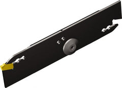 Sandvik Coromant - 26mm Max Depth of Cut, Right Hand Cut, Indexable Grooving Blade - 2.6mm Insert Width, E Seat Size, QD-N/R/L2..C..D Insert Style, Series CoroCut QD - Exact Tooling