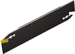 Sandvik Coromant - 26mm Max Depth of Cut, Right Hand Cut, Indexable Grooving Blade - 2.6mm Insert Width, E Seat Size, QD-NR2..D Insert Style, Series CoroCut QD - Exact Tooling