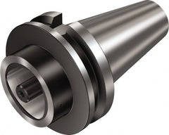 Sandvik Coromant - C6 System Size, BT50 Taper, Modular Tool Holding System Adapter - 40mm Projection, 63mm Body Diam, 141.8mm OAL, Through Coolant - Exact Tooling