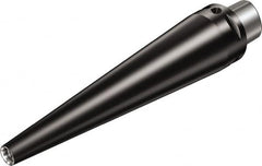 Sandvik Coromant - C4 Taper Shank 11.6mm Hole End Mill Holder/Adapter - 11.6mm Nose Diam, 121mm Projection, Through-Spindle & Through-Bore Coolant - Exact Tooling