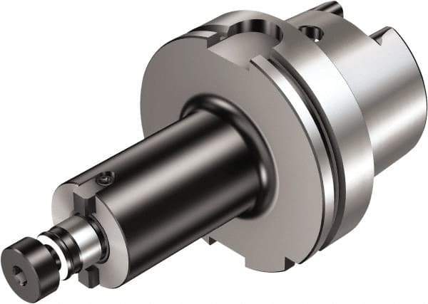 Sandvik Coromant - HSK100A Taper Face Mill Holder & Adapter - 1" Pilot Diam - Exact Tooling