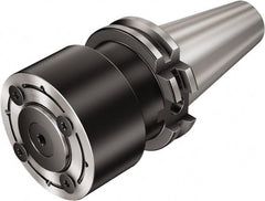 Sandvik Coromant - 40;X22;40;X22 System Size, Modular Tool Holding System Adapter - 50mm Projection, 40mm Body Diam, 4.7559" OAL, Through Coolant - Exact Tooling