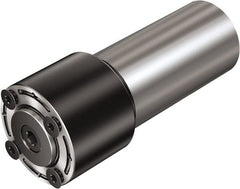 Sandvik Coromant - 1;Y25;Y25 System Size, Modular Tool Holding System Adapter - 42mm Projection, 50mm Body Diam, 4.0315" OAL - Exact Tooling