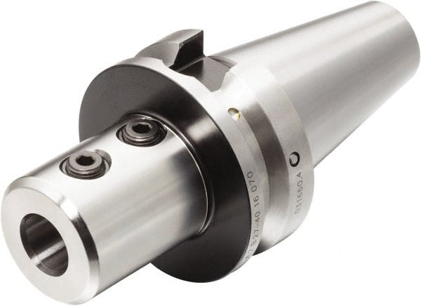 Sandvik Coromant - 25;50;50 System Size, Modular Tool Holding System Adapter - 90mm Projection, 45mm Body Diam, 7.5512" OAL, Through Coolant - Exact Tooling