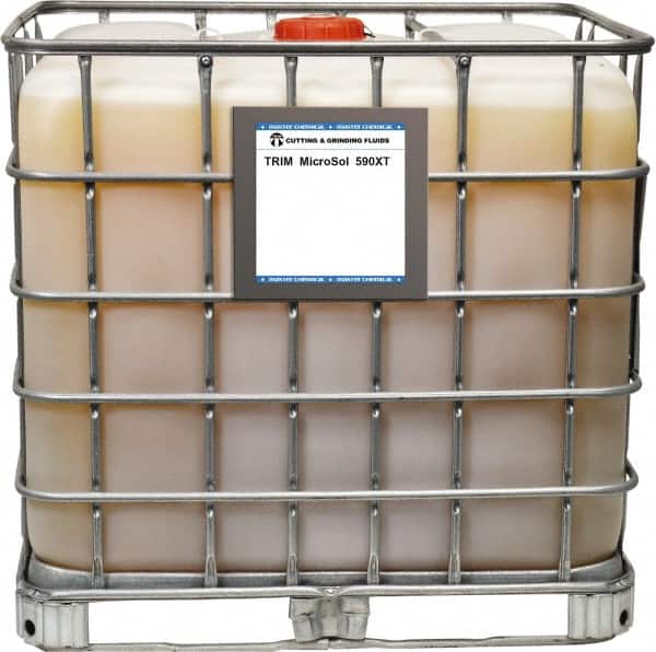 Master Fluid Solutions - Trim MicroSol 590XT, 270 Gal Tote Cutting Fluid - Semisynthetic, For Inconel\xAE Machining - Exact Tooling