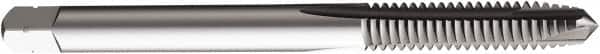 Sandvik Coromant - #8-36 UNF, 3 Flute, TiCN Finish, High Speed Steel Spiral Point Tap - Plug Chamfer, Right Hand Thread, 64.8mm OAL, 20.8mm Thread Length, 4.27mm Shank Diam, 3BX Class of Fit, Series CoroTap 200 - Exact Tooling