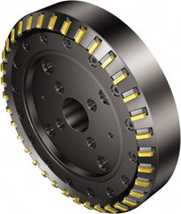 Sandvik Coromant - 3.937" Cutter Diam, 0.2359" Max Depth of Cut, Indexable High-Feed Face Mill - 1-1/4" Arbor Hole Diam - Exact Tooling