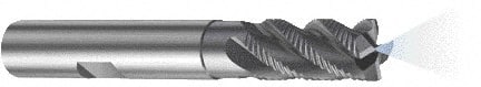 Sandvik Coromant - 10mm, 4 Flute, Solid Carbide, 0.4mm Corner Chamfer End Mill - 72mm OAL, 40° Helix, Right Hand Flute, 22mm LOC, Right Hand Cut - Exact Tooling