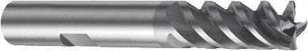 Sandvik Coromant - 20mm, 4 Flute, Single End, Solid Carbide, Corner Chamfer End Mill - 104mm OAL, Right Hand Flute, 38mm LOC, Right Hand Cut - Exact Tooling