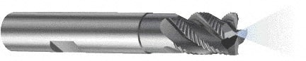 Sandvik Coromant - 6mm, 4 Flute, Solid Carbide, 0.35mm Corner Chamfer End Mill - 54mm OAL, 40° Helix, Right Hand Flute, 7mm LOC, Right Hand Cut - Exact Tooling