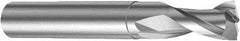 Sandvik Coromant - 10mm, 15mm LOC, 10mm Shank Diam, 72mm OAL, 2 Flute, Solid Carbide Square End Mill - Single End, Uncoated, Spiral Flute, 25° Helix, Right Hand Cut, Right Hand Flute, Series CoroMill Plura - Exact Tooling