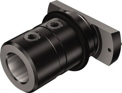 Sandvik Coromant - HSK100 Taper, 02 Modular Connection, 0.7874" Inside Hole Diam, 2.9528" Projection, Drill Adapter - 2.9606" Body Diam, Through Coolant - Exact Tooling