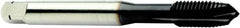 Sandvik Coromant - 1/4-20 UNC, 3 Flute, TiAlN Finish, Powdered Metal Spiral Point Tap - Plug Chamfer, Right Hand Thread, 3.2598" OAL, 0.5906" Thread Length, 6.48mm Shank Diam, 2B Class of Fit, Series CoroTap 200 - Exact Tooling